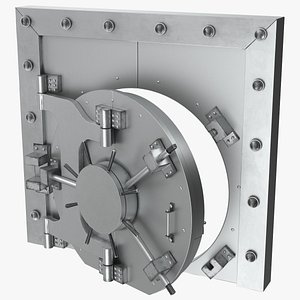 Round Bank Vault Door