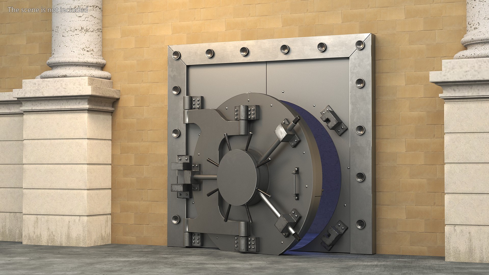 3D Round Bank Vault Door model https://p.turbosquid.com/ts-thumb/zg/tCRw1A/Dc/roundbankvaultdoormb3dmodel002/jpg/1643786413/1920x1080/fit_q87/d88a3310a45cd85b4a16912bffc4806d266966fc/roundbankvaultdoormb3dmodel002.jpg