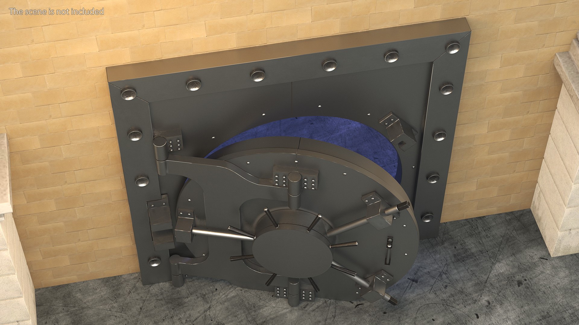 3D Round Bank Vault Door model https://p.turbosquid.com/ts-thumb/zg/tCRw1A/bM/roundbankvaultdoormb3dmodel003/jpg/1643786416/1920x1080/fit_q87/ba2f5354bf7c03e0ec78c9a935aa3113f6804dcb/roundbankvaultdoormb3dmodel003.jpg