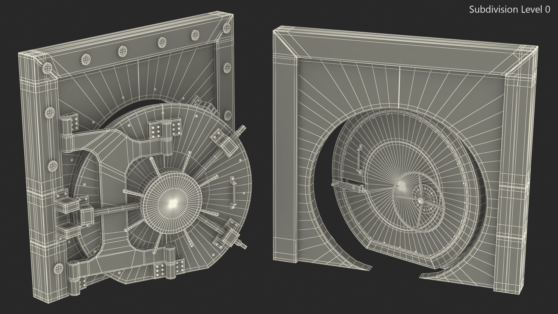 3D Round Bank Vault Door model https://p.turbosquid.com/ts-thumb/zg/tCRw1A/bg/roundbankvaultdoormb3dmodel020/jpg/1643786466/1920x1080/fit_q87/6e348d3e1f7f087c835ecf4238593d13ee91abaa/roundbankvaultdoormb3dmodel020.jpg