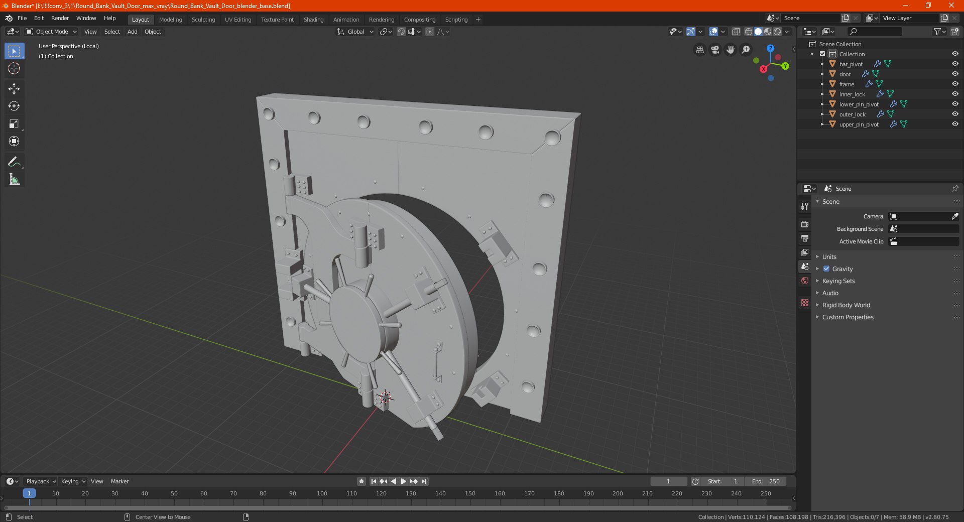 3D Round Bank Vault Door model https://p.turbosquid.com/ts-thumb/zg/tCRw1A/rG/roundbankvaultdoormb3dmodel027/jpg/1643786488/1920x1080/fit_q87/ff3aecc6771ea13674eda9571e969ad705c70132/roundbankvaultdoormb3dmodel027.jpg