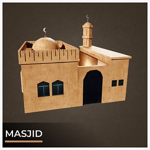 3D model Ali Al Nasseri Mosque