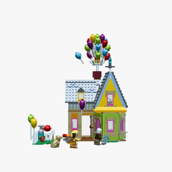 3D модель LEGO Дисней Вверх - TurboSquid 2223427