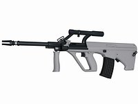 Steyr AUG gun_mid poly