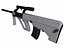 Steyr AUG gun_mid poly