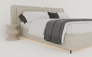Minotti Tatlin soft bed