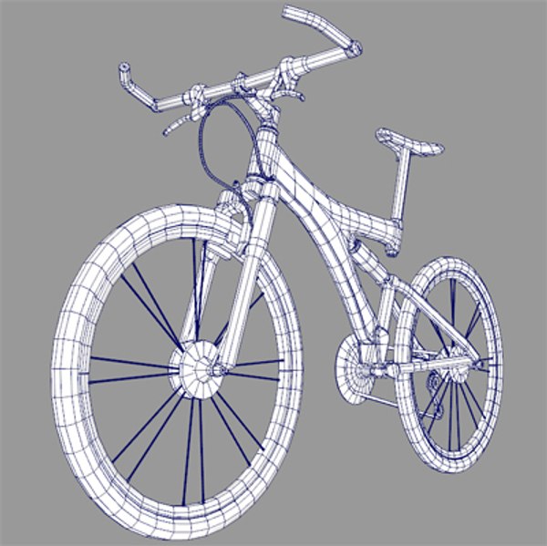mountain bike obj