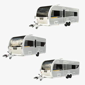 Travel Trailers Collection 02 3D model