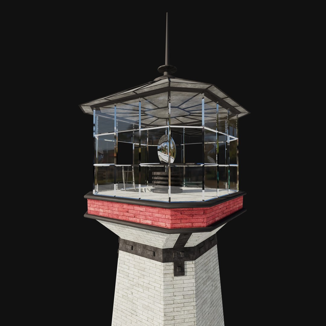 LIGHTHOUSE LIGHT HOUSE SEA OCEAN SHIP WATCH TOWER SKY COLLECTION 3D ...