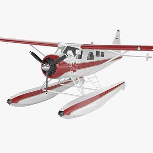 3D De Havilland Canada DHC-2 Beaver