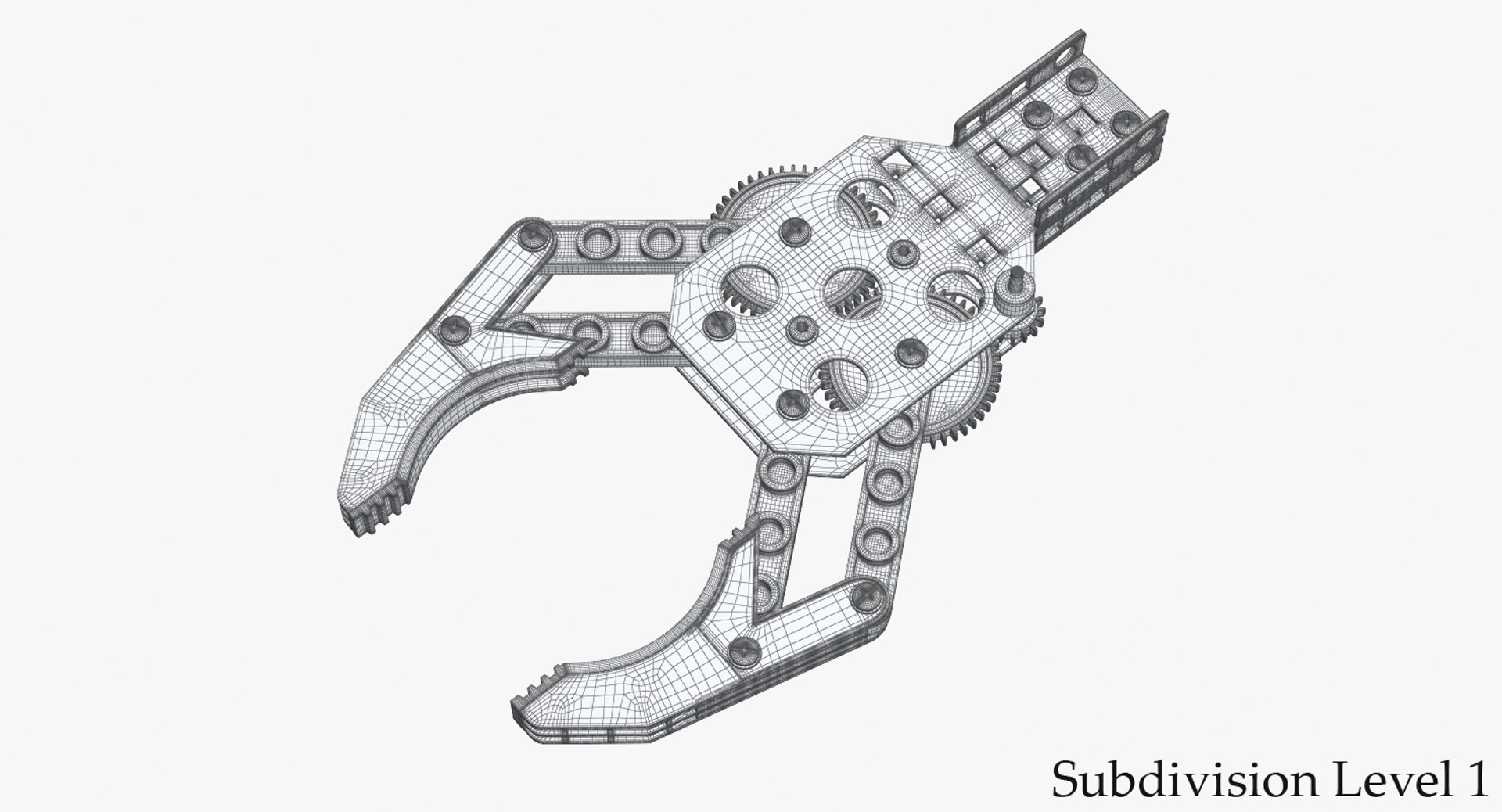 Robotic arm cheap gripper design