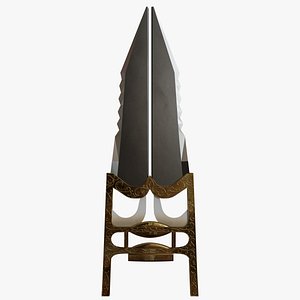 3D katar blade