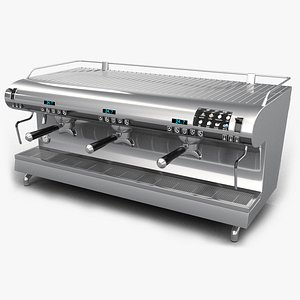 3D Espresso Coffee Machine