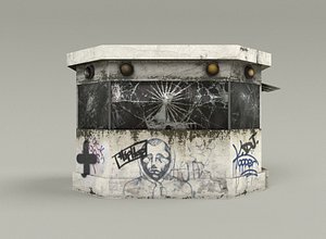 Graffiti kiosk