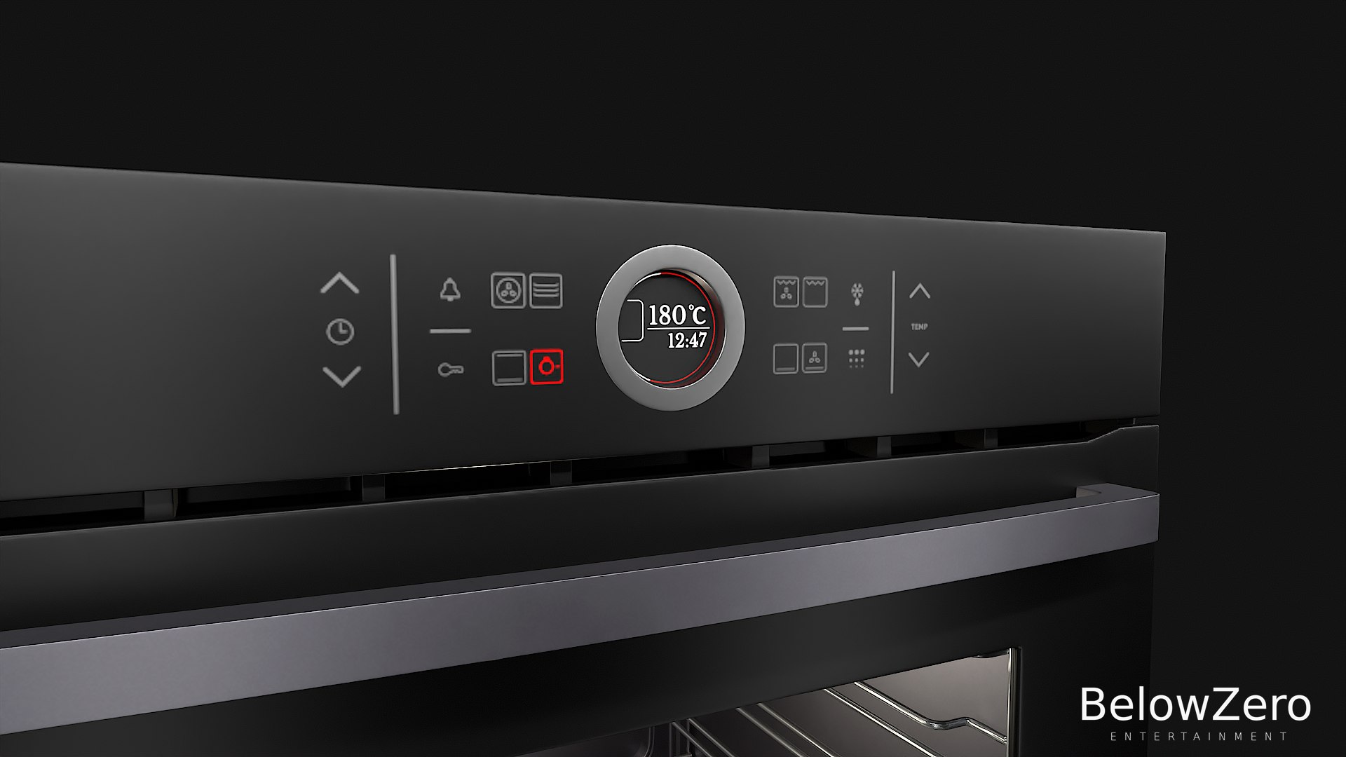 Oven BZ001BHS8 3D Model - TurboSquid 1893735