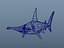 simple hammerhead shark