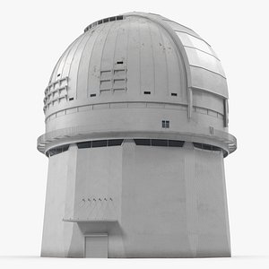 observatory building rigged model