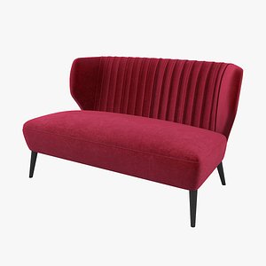 munna lipstick sofa 3D model