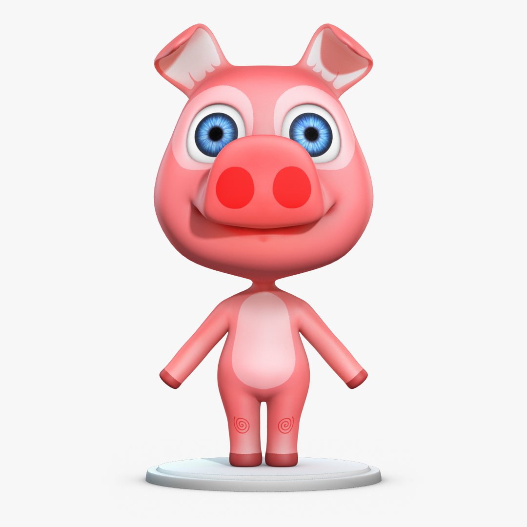 3D Cartoon Animation Character Model - TurboSquid 1647995