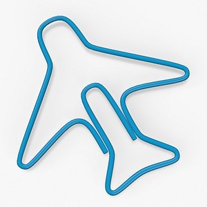 Plane Shaped Paper Clip