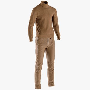 pants pullover 3D model