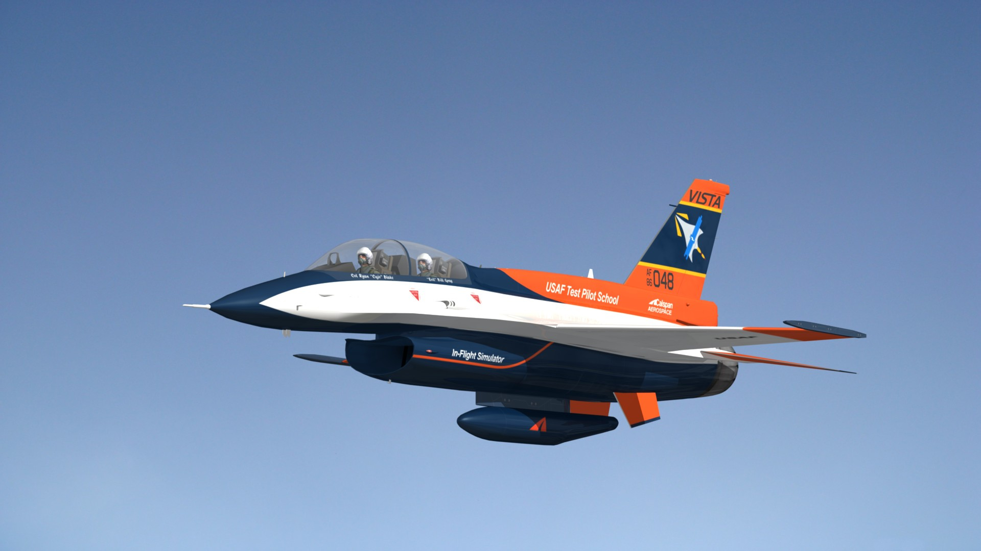 3D General Dynamics X62 VISTA model TurboSquid 1864574