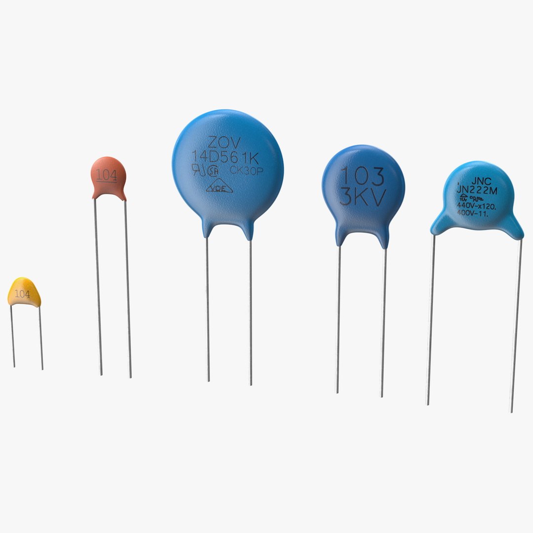 Monolithic Ceramic Capacitor Set 3D model preview