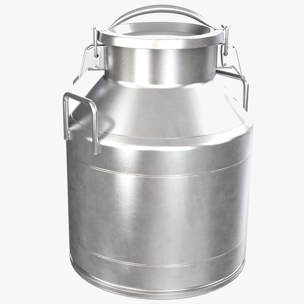 3D model Milk Can 2 - TurboSquid 2041982