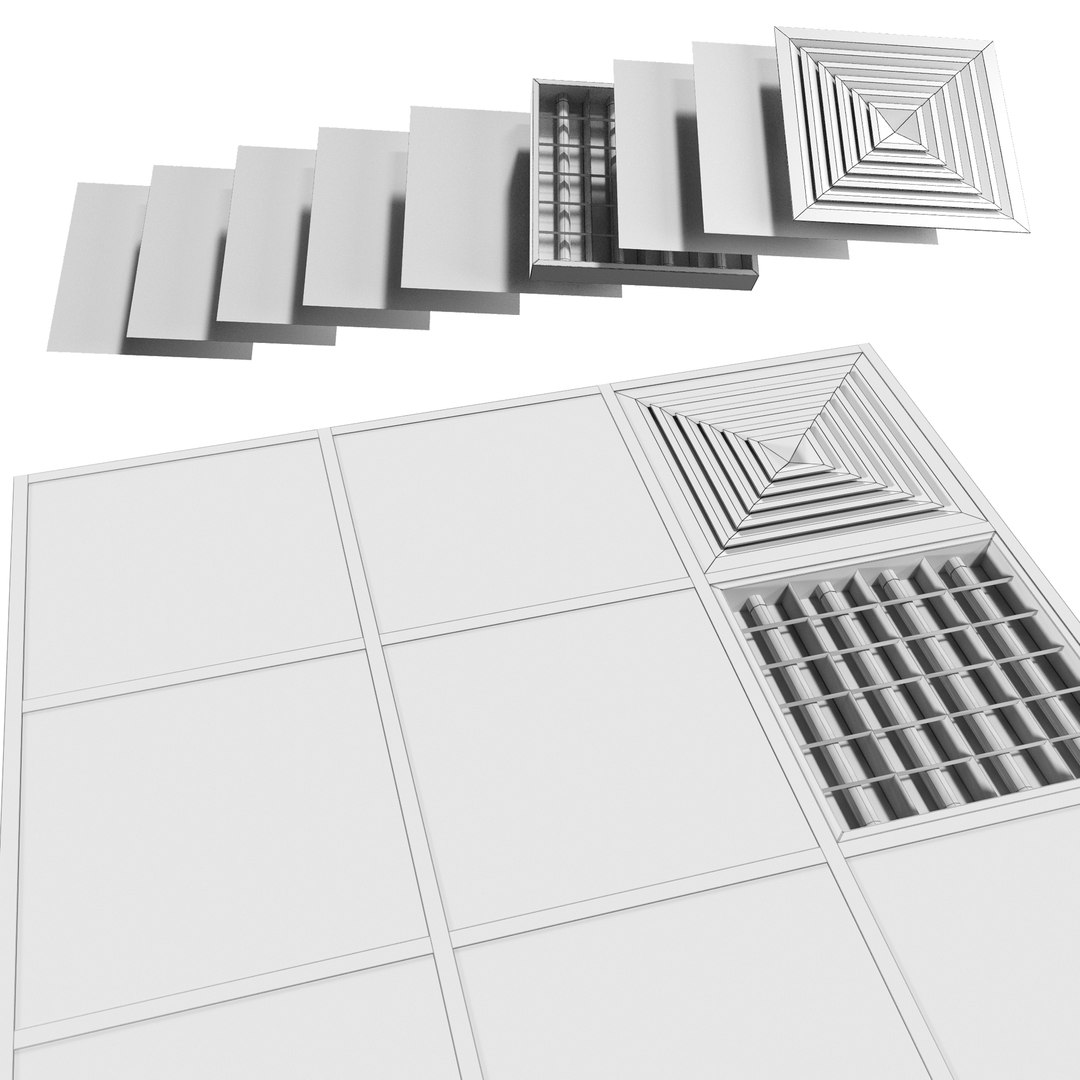 3D Model Collection Of Armstrong Ceilings - TurboSquid 2149464
