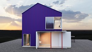 Japanese modern house