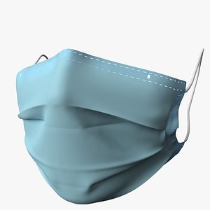 surgical mask 3D model