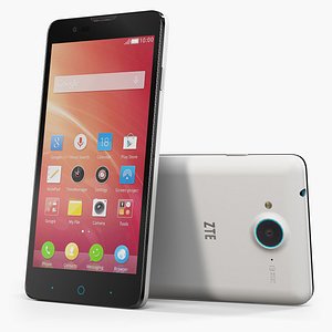 3d low-poly zte blade hn