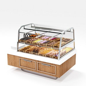 Bakery Display BD01 3D model