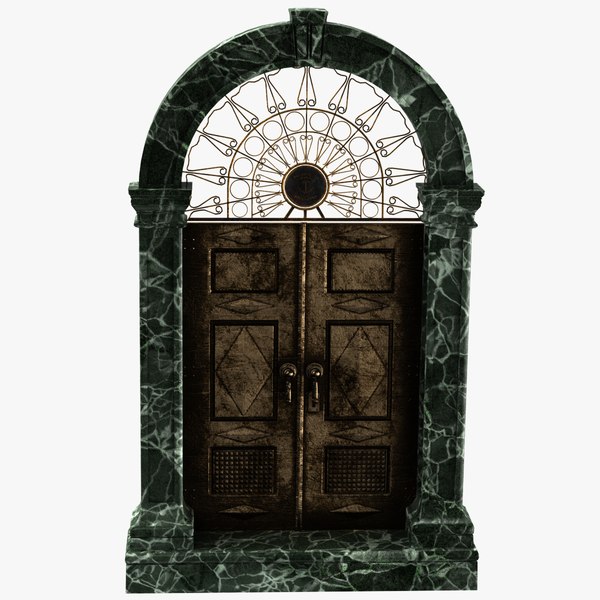 Entry door 3D model - TurboSquid 1414809