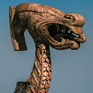 TKs Carved Dragon Head