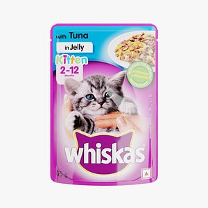 Whiskas Kitten Food Tuna 3D