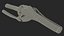 Knee Joint Model Rigged