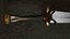 Stylized Heavy Two-Handed Curved Blade