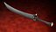 Stylized Heavy Two-Handed Curved Blade