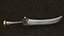 Stylized Heavy Two-Handed Curved Blade