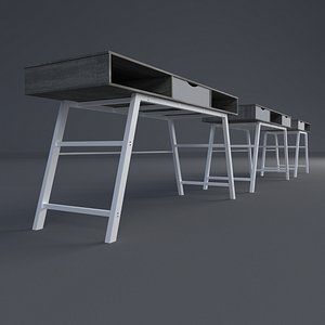 3d table office model