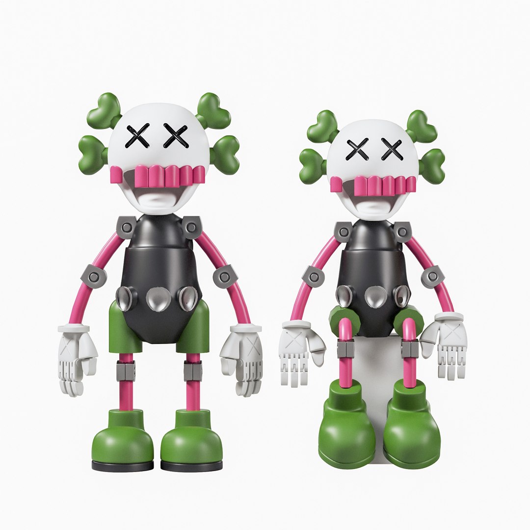 Modello 3D Kaws Toys 05 - TurboSquid 1776817