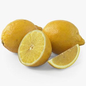 3D Lemons Set