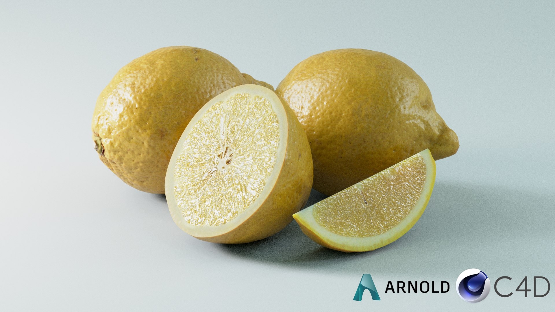 3D Lemons Set - TurboSquid 2411438