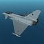 3d eurofighter typhoon model