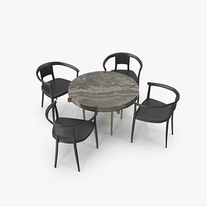 Round Dining Table Set