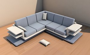Long sofa