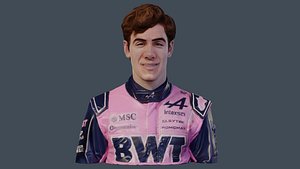 Franco Colapinto real time renderable head