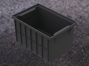 3D Stackable Storage Bin Capacity 2 Litres