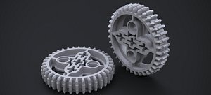 LEGO TECHNIQ SPUR GEAR 2024 3D model